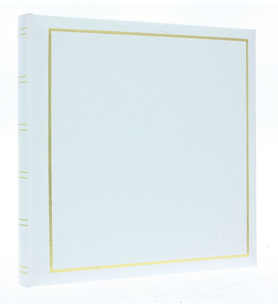 Book bound traditional album 29x29/60 DBCL30 VINYL WHITE