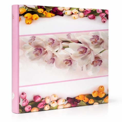 Book bound traditional album 29x29/100 DBCM50 FLOWER LOVE