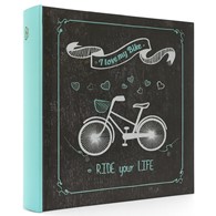 Album tradycyjny szyty DBCM50MODERNBIKE<br>
Rozmiar stron: 29x29<br>
Ilość stron: 100<br>
Kolor stron: biały