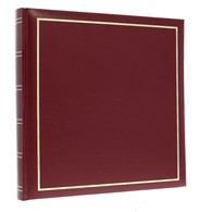 Book bound traditional album 29x29/100 DBCM50 VINYL BURGUNDY