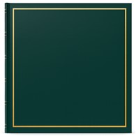 Book bound traditional album 29x29/100 DBCM50 VINYL GREEN