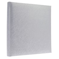 Book bound traditional album 24x29/20 DBCS10 CLEAN SILVER