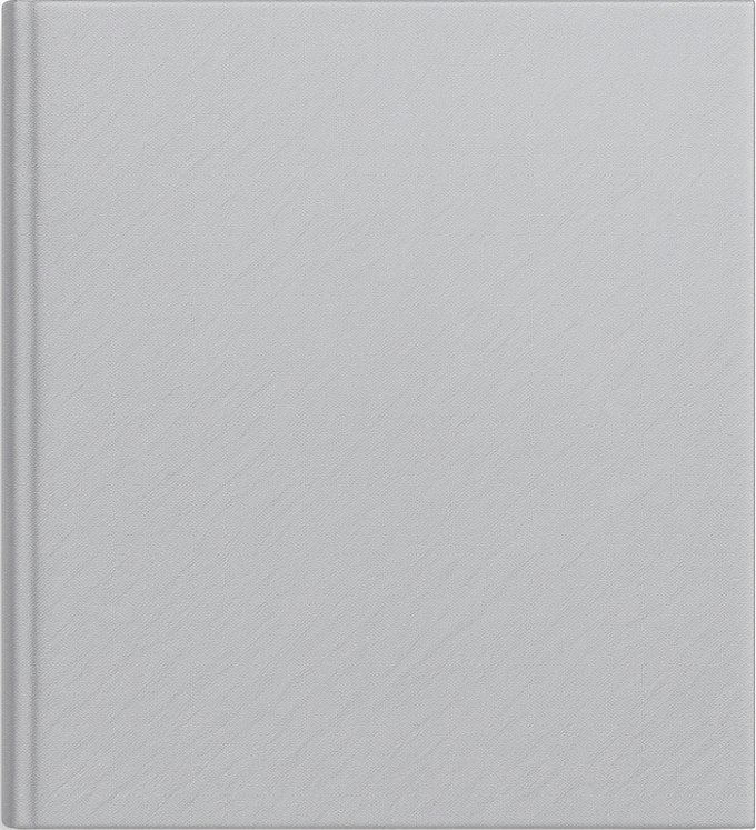 Book bound traditional album 24x29/40 DBCS20 CLEAN SILVER(B)