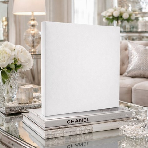 Book bound traditional album 24x29/40 DBCS20 CLEAN WHITE(B)