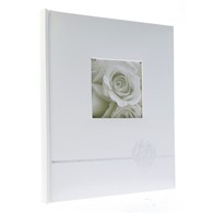 Book bound traditional album 24x29/40 DBCS20 HEART SILVER(B)