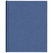 Book bound traditional album 24x29/40 DBCS20 LINEN BLUE