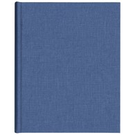 Book bound traditional album 24x29/40 DBCS20 LINEN BLUE(B)