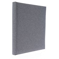 Book bound traditional album 24x29/40 DBCS20 LINEN GREY