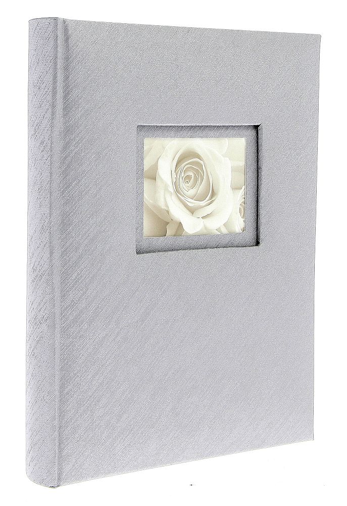 Book bound traditional album 24x29/40 DBCS20 LOVE SILVER(B)