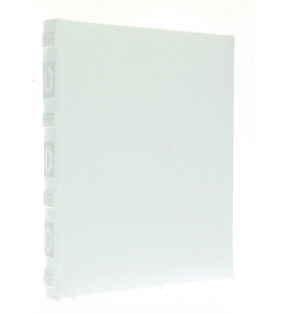 Book bound traditional album 24x29/40 DBCS20 SNOW WHITE(B)