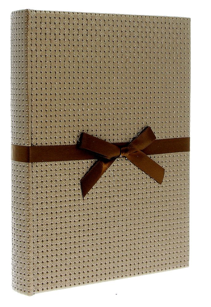 Book bound traditional album 24x29/40 DBCS20 UNIQUE BROWN(B)