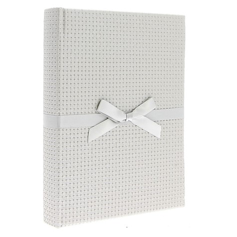 Book bound traditional album 24x29/40 DBCS20 UNIQUE SILVER(B)