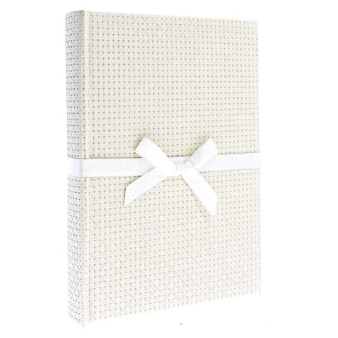 Book bound traditional album 24x29/40 DBCS20 UNIQUE WHITE(B)