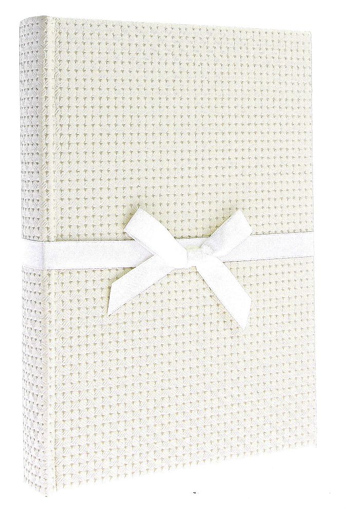 Book bound traditional album 24x29/40 DBCS20 UNIQUE WHITE(B)