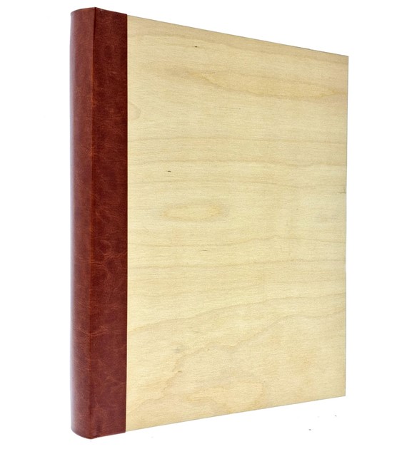 Book bound traditional album 24x29/40 DBCS20 WOOD BRONZE