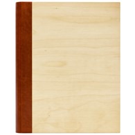 Book bound traditional album 24x29/40 DBCS20 WOOD BRONZE