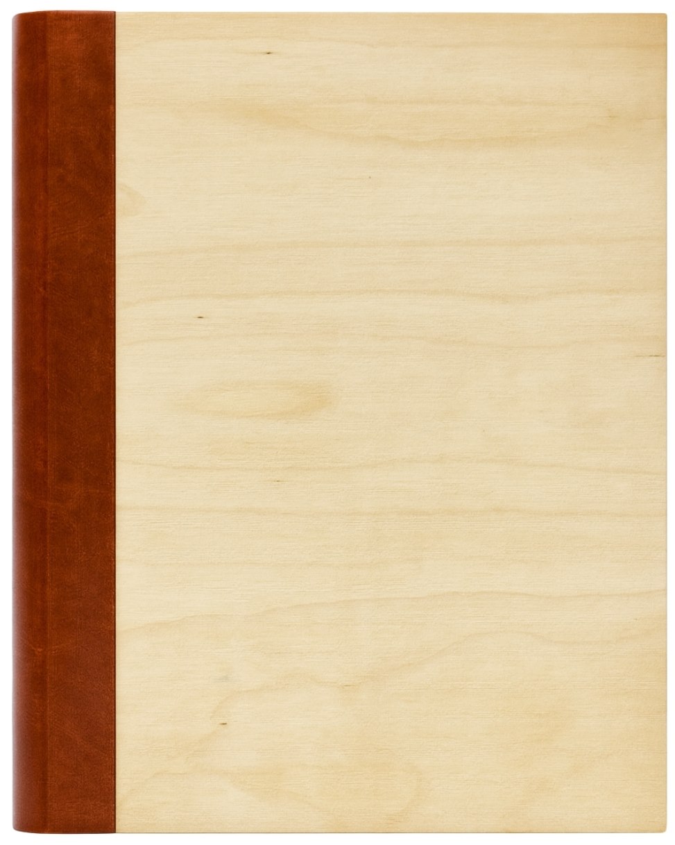 Book bound traditional album 24x29/40 DBCS20 WOOD BRONZE(B)