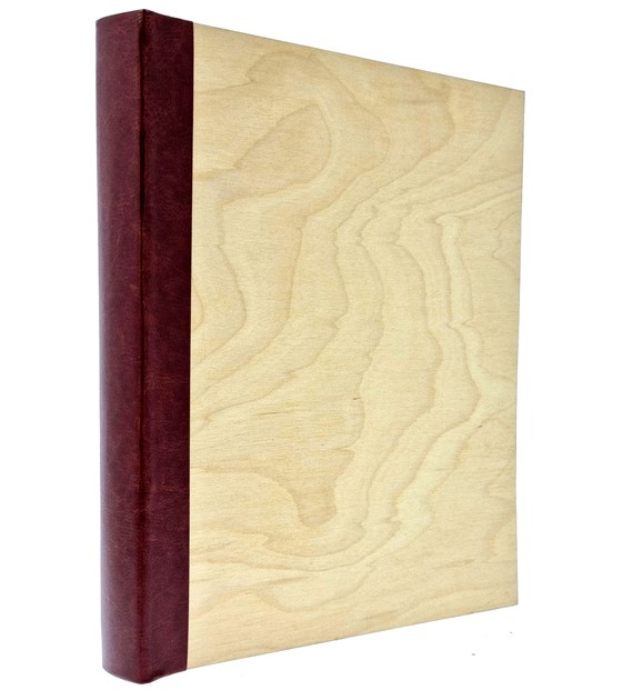 Book bound traditional album 24x29/40 DBCS20 WOOD BROWN