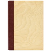 Book bound traditional album 24x29/40 DBCS20 WOOD BROWN