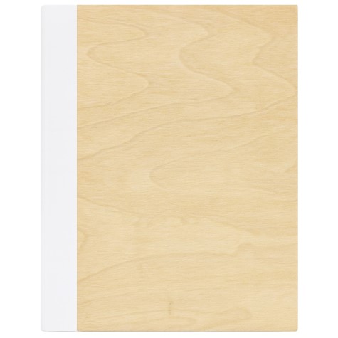 Book bound traditional album 24x29/40 DBCS20 WOOD WHITE