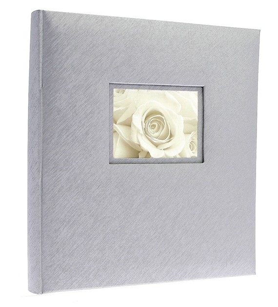 Book bound traditional album 24x24/20 DBCSS10 LOVE SILVER