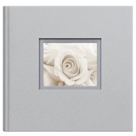 Book bound traditional album 24x24/20 DBCSS10 LOVE SILVER