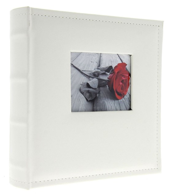 Book bound traditional album 24x24/20 DBCSS10 WHITEW