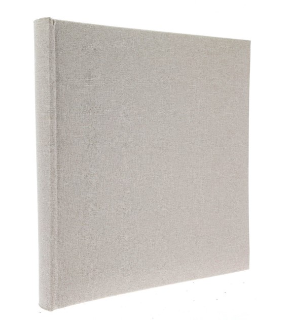 Book bound traditional album 24x24/40 DBCSS20 LINEN CREAM(B)