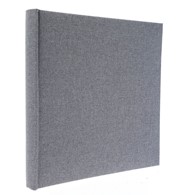 Book bound traditional album 24x24/40 DBCSS20 LINEN GREY(B)