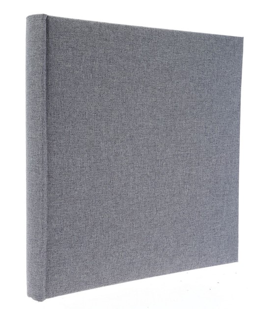 Book bound traditional album 24x24/40 DBCSS20 LINEN GREY(B)