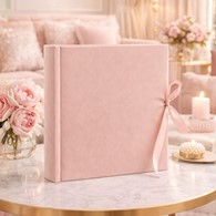 Album tradycyjny szyty 25x25 cm 40 stron DBCSS20VELVETCAMEOB