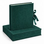 Album tradycyjny szyty 25x25 cm 40 stron DBCSSB20VELVETEMERALD