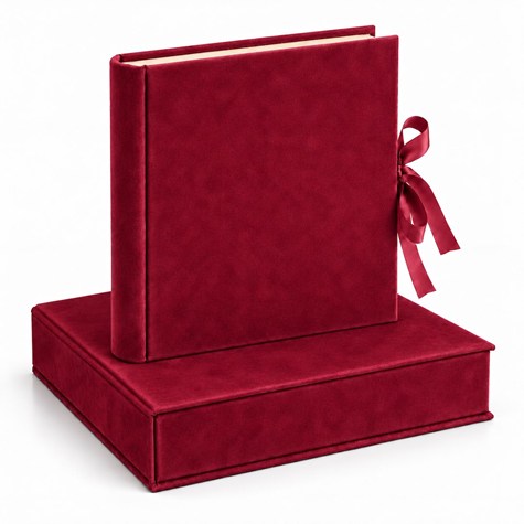 Album tradycyjny szyty 25x25 cm 40 stron DBCSSB20VELVETRUBY