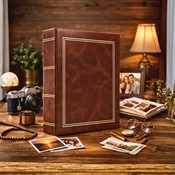 Glue bound pocket album 10x15/100 DPH46100 CLASSIC BROWN