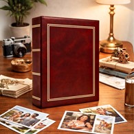 Glue bound pocket album 10x15/100 DPH46100 CLASSIC BURGUNDY