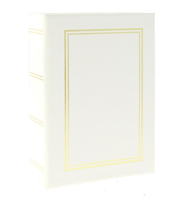 Glue bound pocket album 10x15/100 DPH46100 CLASSIC WHITE(B)