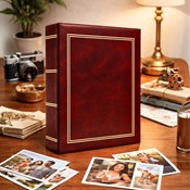 Glue bound pocket album 10x15/200 DPH46200 CLASSIC BURGUNDY