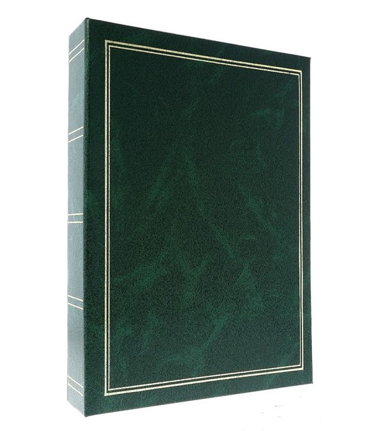 Glue bound pocket album 10x15/200 DPH46200 CLASSIC GREEN