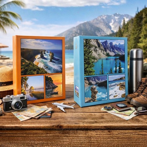 Album kieszeniowy klejony 10x15 cm 304 zdjęć DPH46304/2AUG