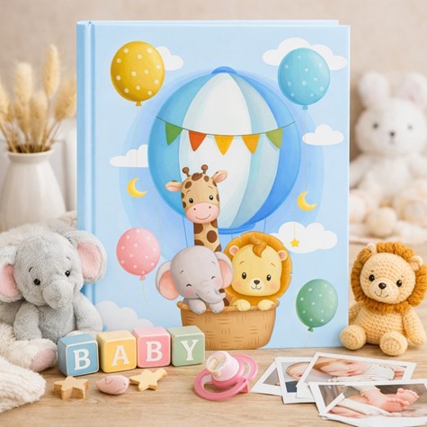 Glue bound pocket album 10x15/304 DPH46304/2 BABY01