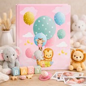 Glue bound pocket album 10x15/304 DPH46304/2 BABY02