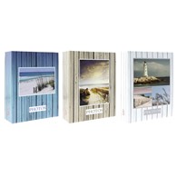 Album kieszeniowy klejony DPH46304/2BEACH<br>
Rozmiar zdjęć: 10x15<br>
Ilość zdjęć: 304<br>
Ilość zdjęć na stronie: 2<br>