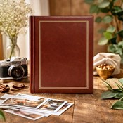 Album samoprzylepny spirala 23x28 cm 20 stron DRS10C-BROWN