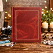 Album samoprzylepny spirala 23x28 cm 20 stron DRS10C-BURGUNDY