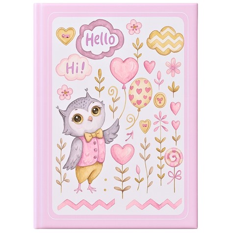 Album samoprzylepny spirala DRS20BABY04<br>
Rozmiar stron: 23x28<br>
Ilość stron: 40<br>