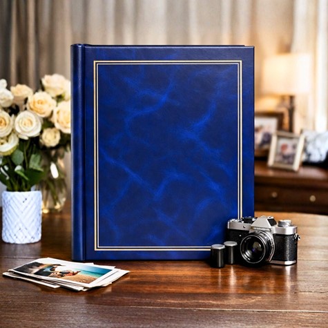 Album samoprzylepny spirala 23x28 cm 40 stron DRS20C-BLUE