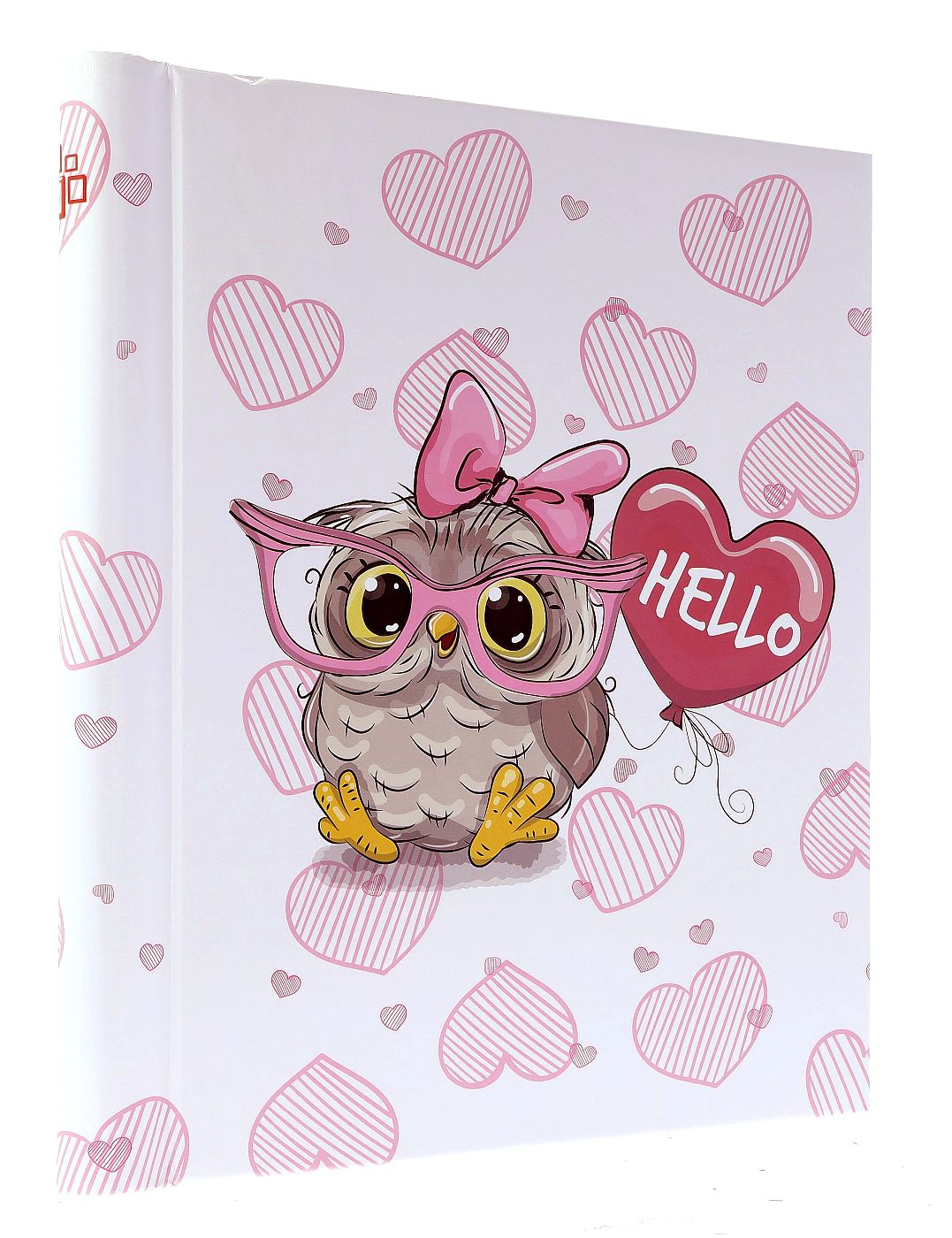 Album samoprzylepny spirala DRS20HELLOOWLPINK
<br/>Ilość kart: 22,5x28
<br/>Ilość stron: 