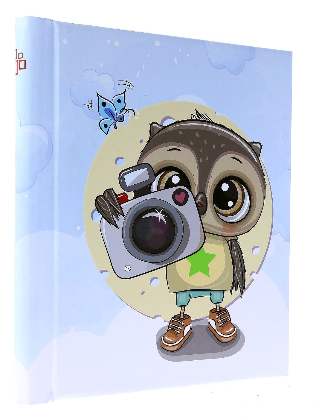 Album samoprzylepny spirala DRS30CAMERAOWLBLUE
<br/>Ilość kart: 23x28
<br/>Ilość stron: 
