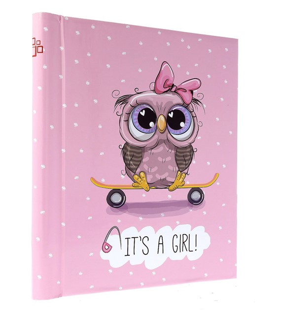 Self-adhesive album 23x28/60 DRS30 OWL PINK