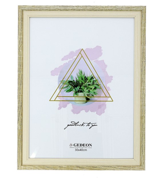 Ramka drewniana 30x40 H130 Rozmiar ramki: 30x40 Materiał ramki: drewniana